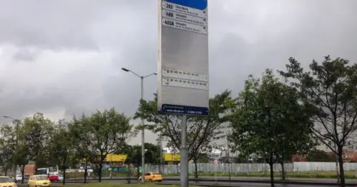 PARADERO SITP BARRIO ENTRE RIOS  209A03